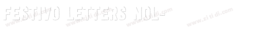 Festivo Letters Nol字体转换 Festivo Letters Nol字体转换